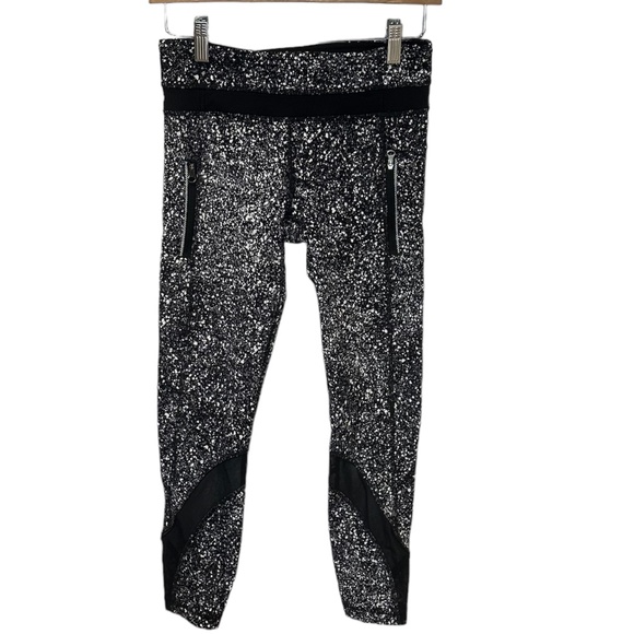 Lululemon‎ Inspire II Crop Woven Leggings Size 4 - Picture 1 of 5